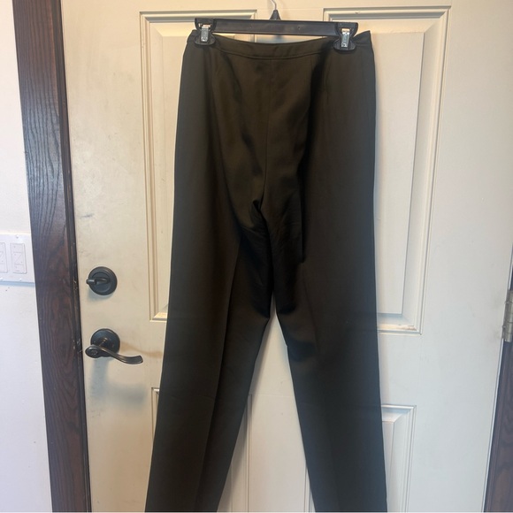 Ann Taylor Blazer Pant Suit Set Black Size 4 Pants 6 Jacket Fully Lined - Picture 8 of 9